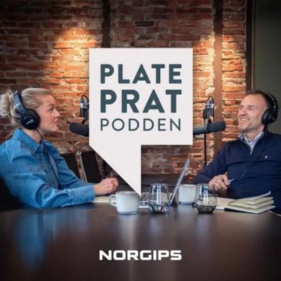 Podcast for deg som ønsker å lære mer om gipsplater og bakgrunnen for utsagnet "gips er ikke bare gips". Levert av Norgips.
